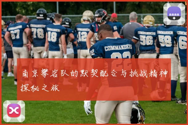 南京攀岩队的默契配合与挑战精神探秘之旅