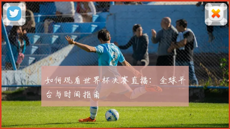 如何观看世界杯决赛直播：全球平台与时间指南
